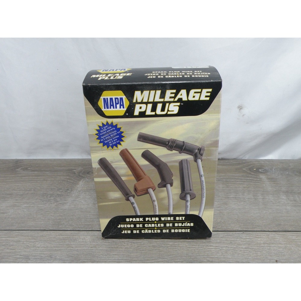 NAPA Mileage Plus 3117 Spark Plug Wire Set Ignition Cables - New in Box